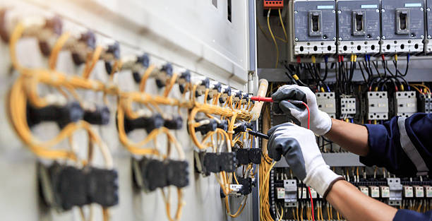 Professional Electrician technician working in White Marsh, MD